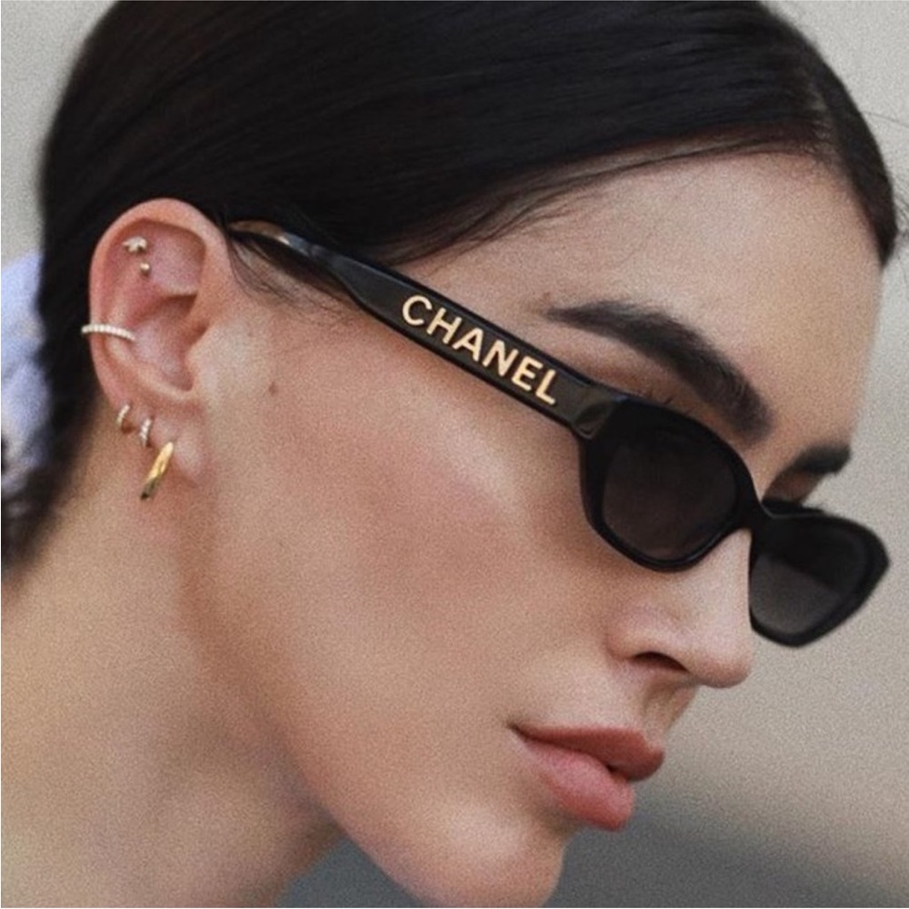 New Rare CHANEL Sunglasses Rectangle A71280 - Picture 13 of 16